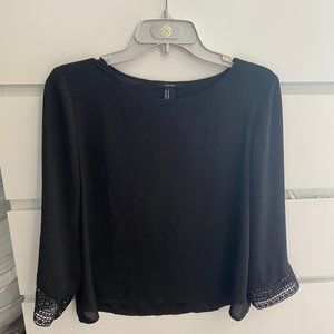 Classy black 3/4 sleeve